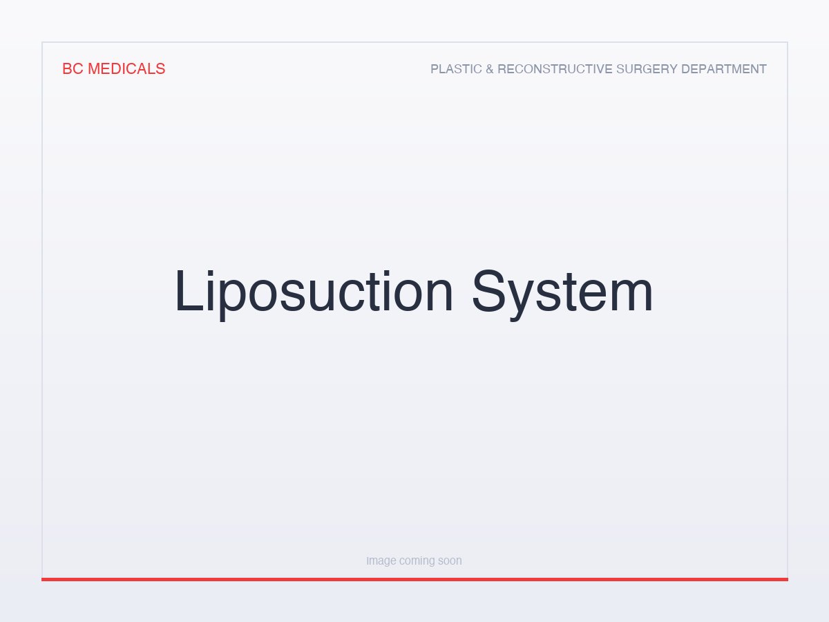 Liposuction System