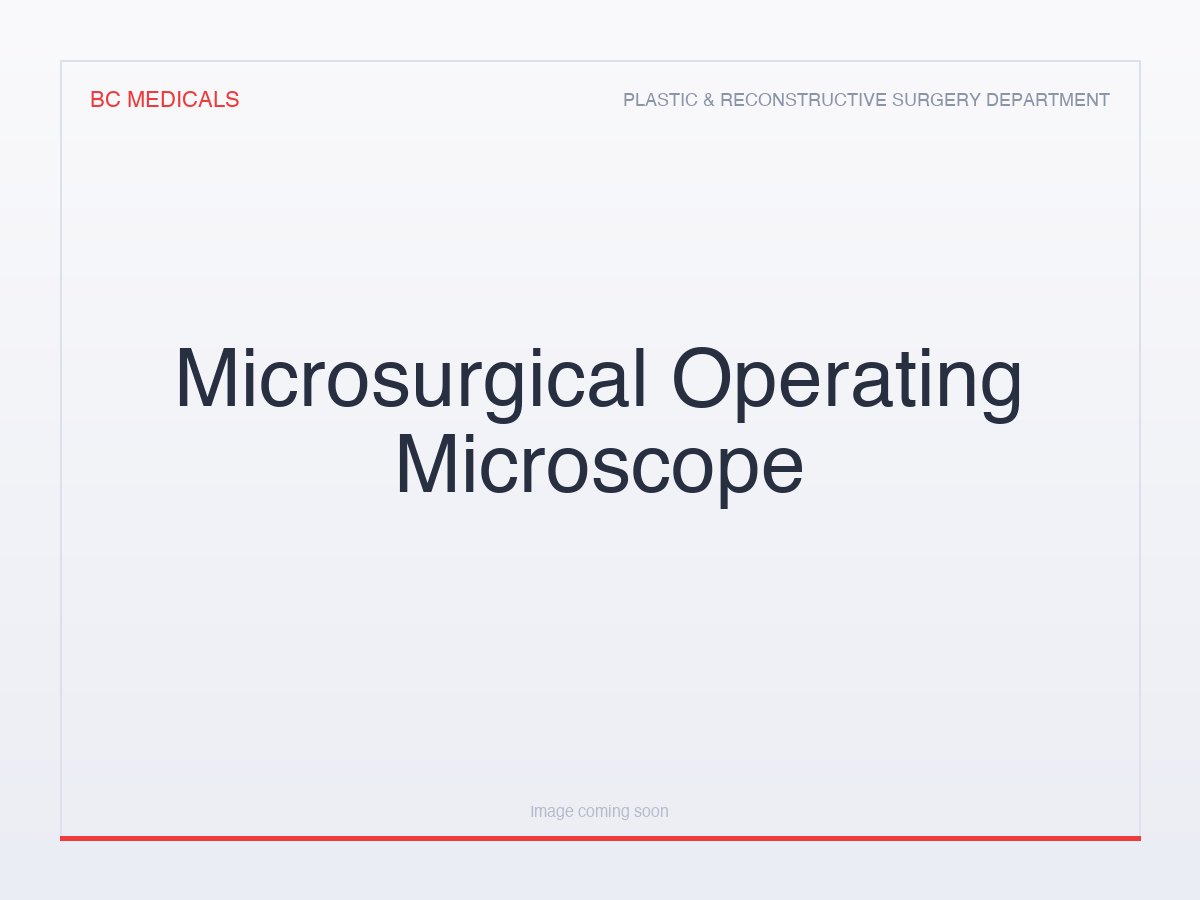 Microsurgical Operating Microscope