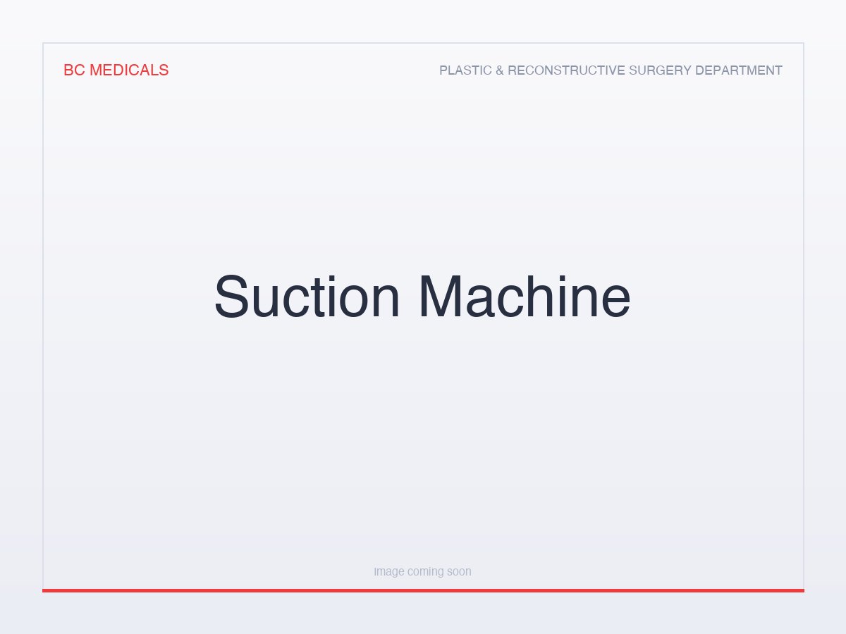 Suction Machine
