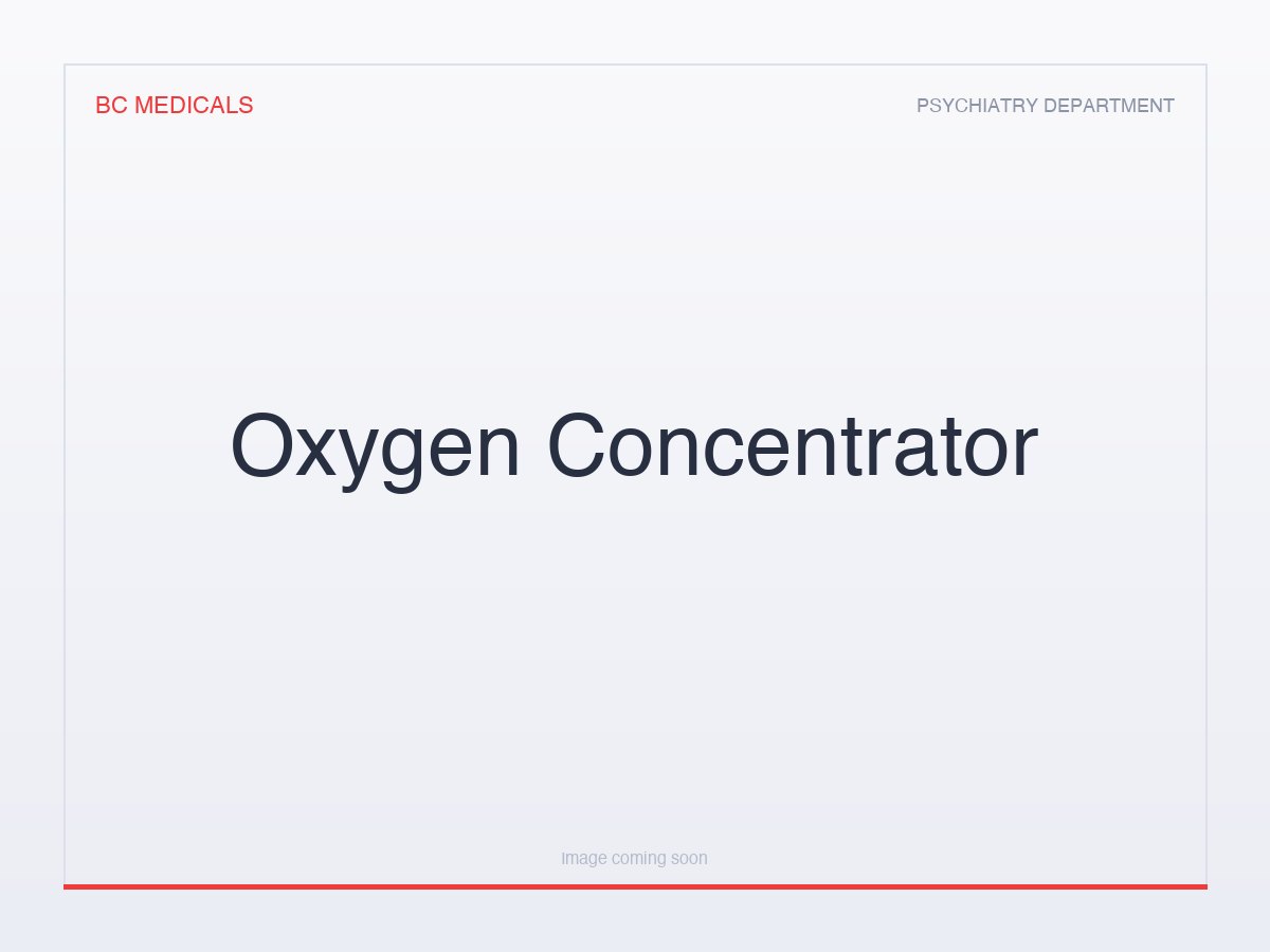Oxygen Concentrator