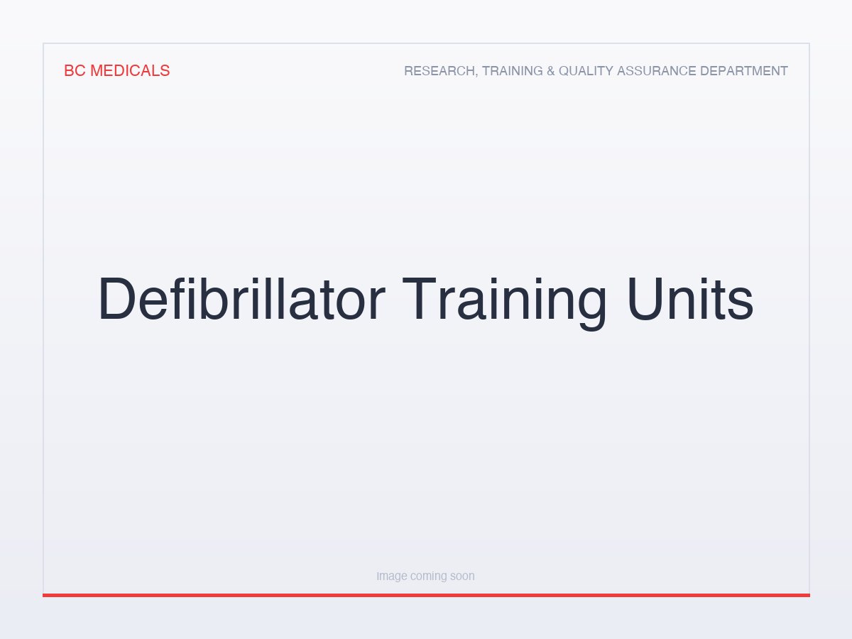 Defibrillator Training Units
