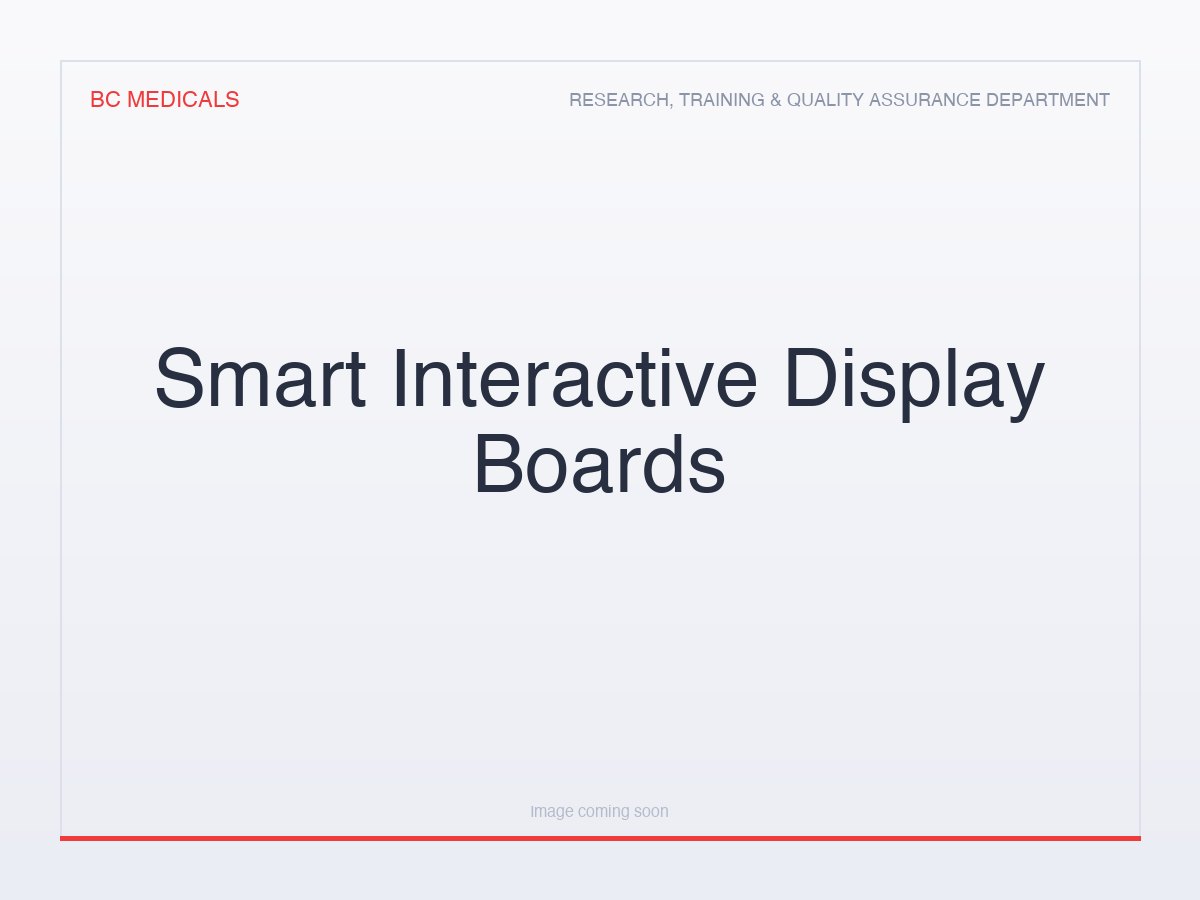 Smart Interactive Display Boards
