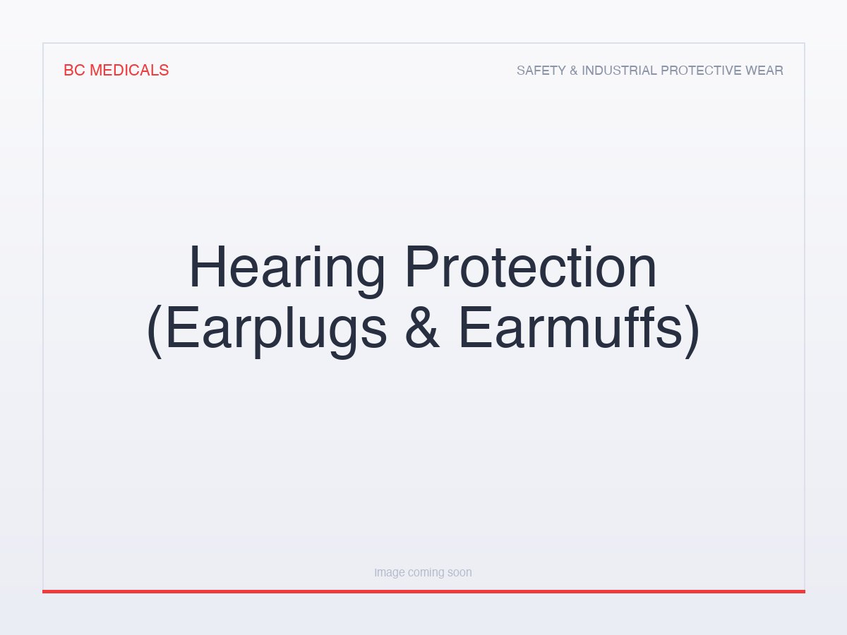 Hearing Protection (Earplugs & Earmuffs)
