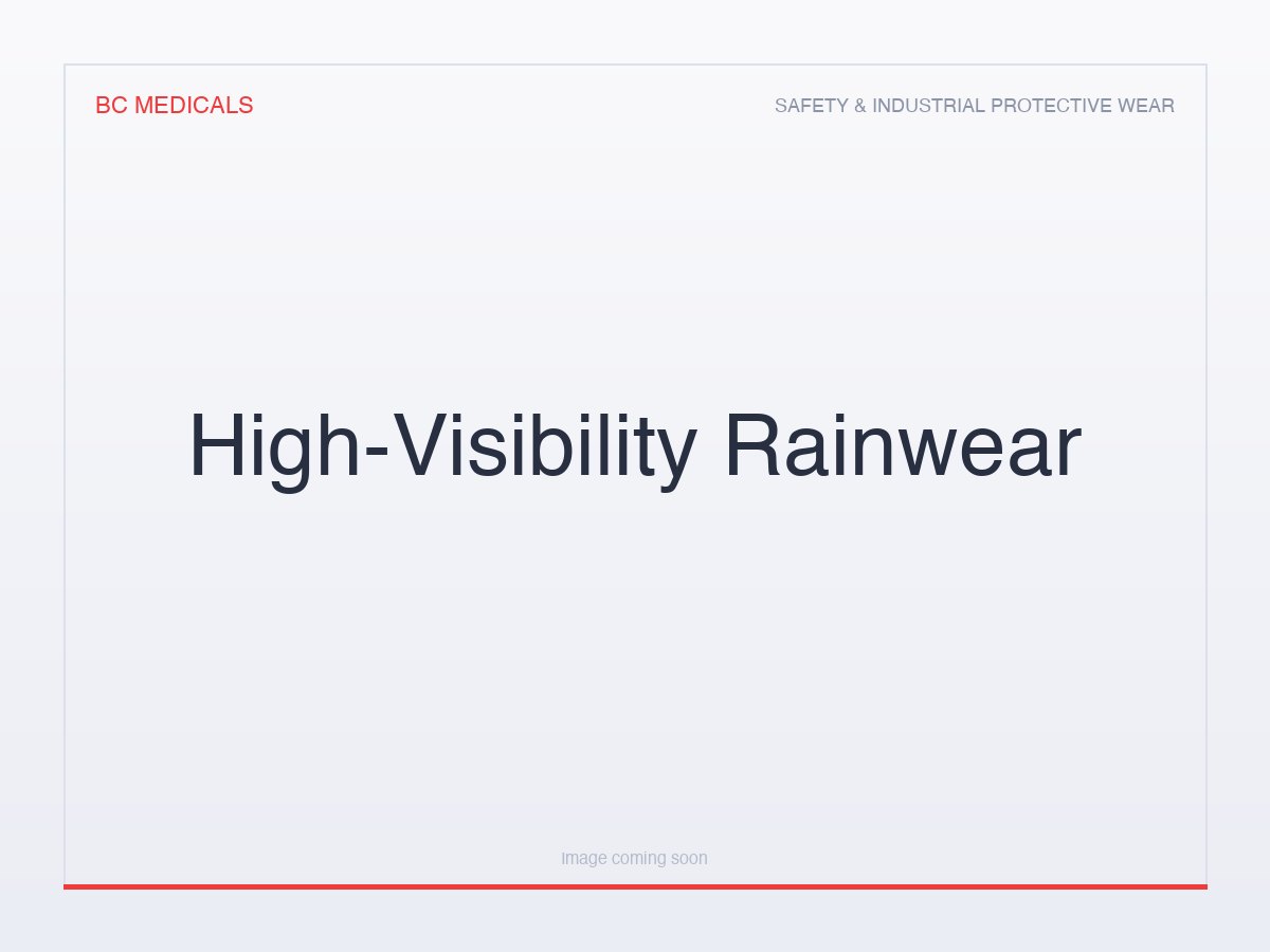 High-Visibility Rainwear