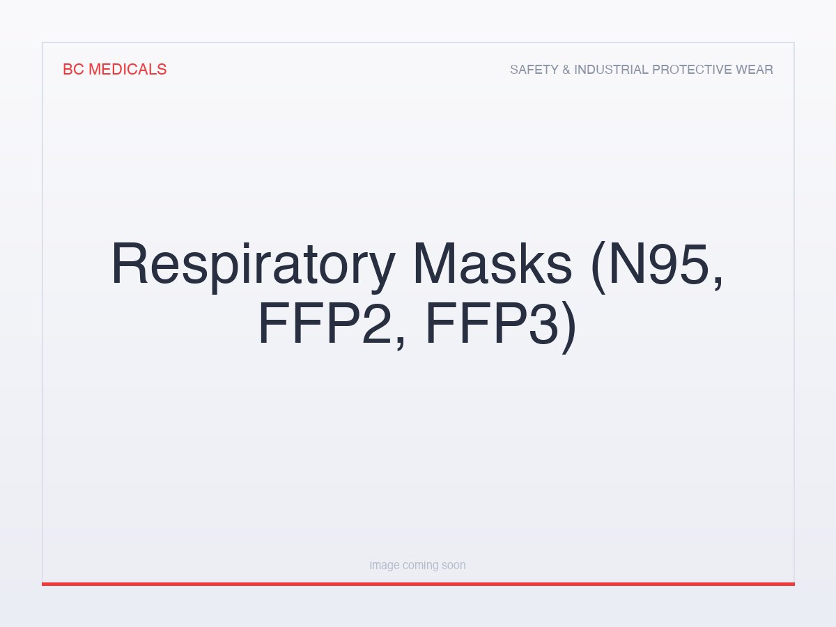 Respiratory Masks (N95, FFP2, FFP3)