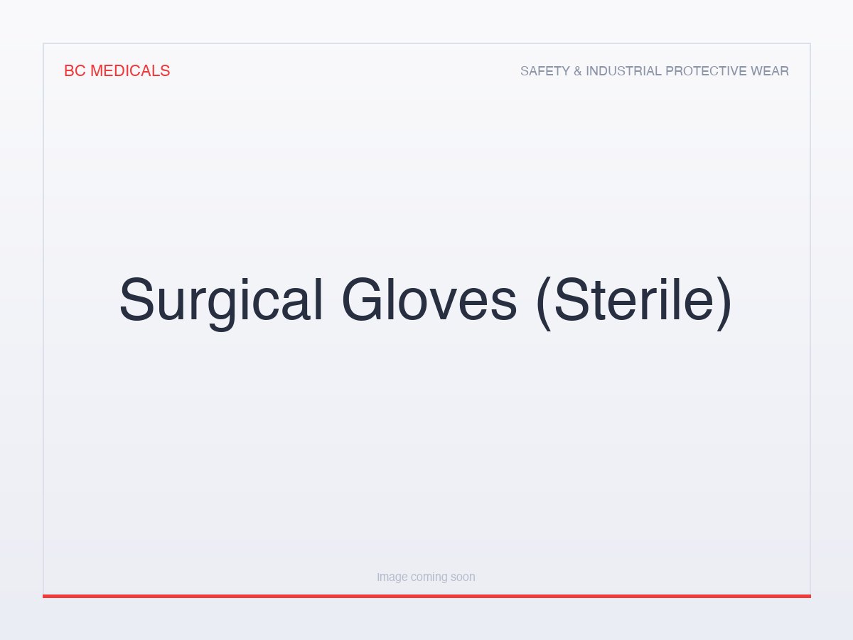 Surgical Gloves (Sterile)