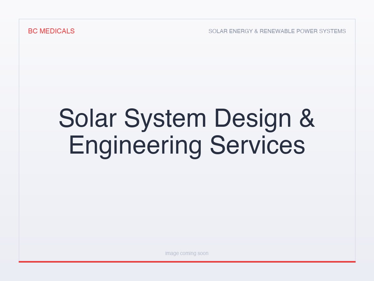Solar System Design & Engineering Services
