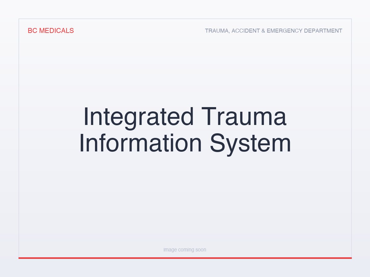 Integrated Trauma Information System