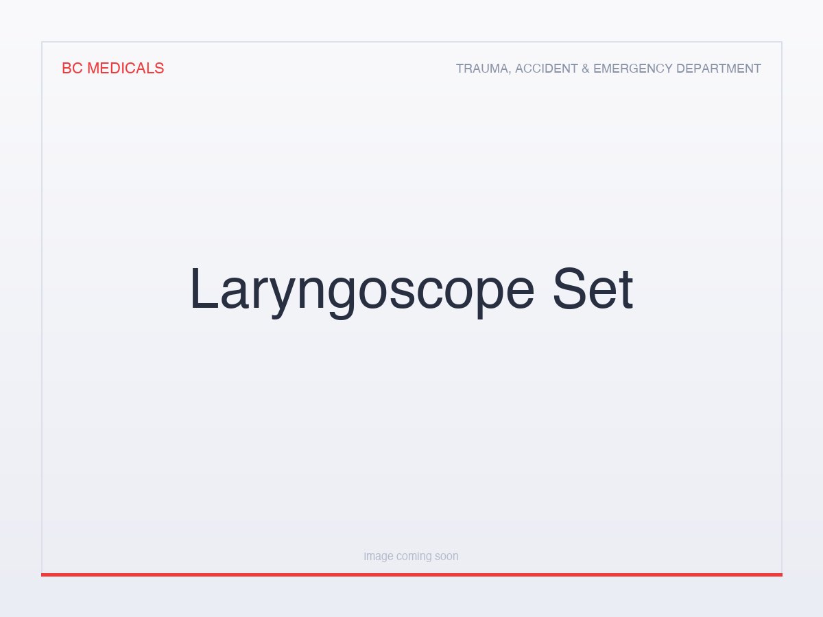 Laryngoscope Set