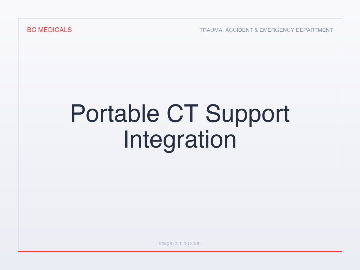 Portable CT Support Integration
