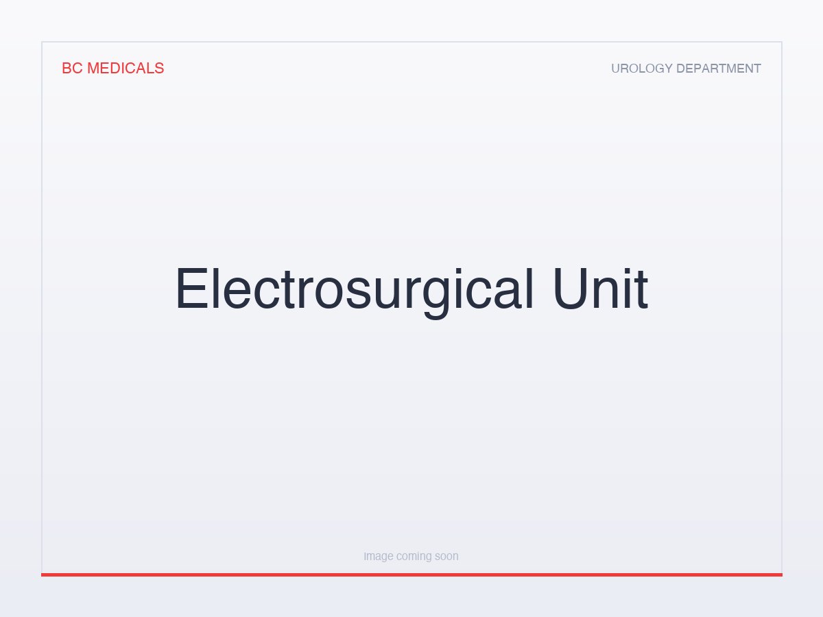 Electrosurgical Unit
