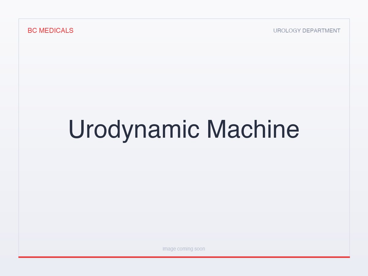 Urodynamic Machine