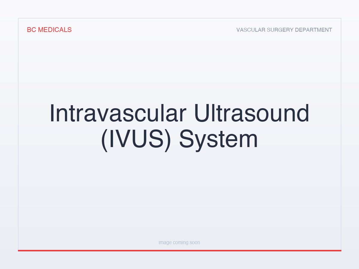 Intravascular Ultrasound (IVUS) System