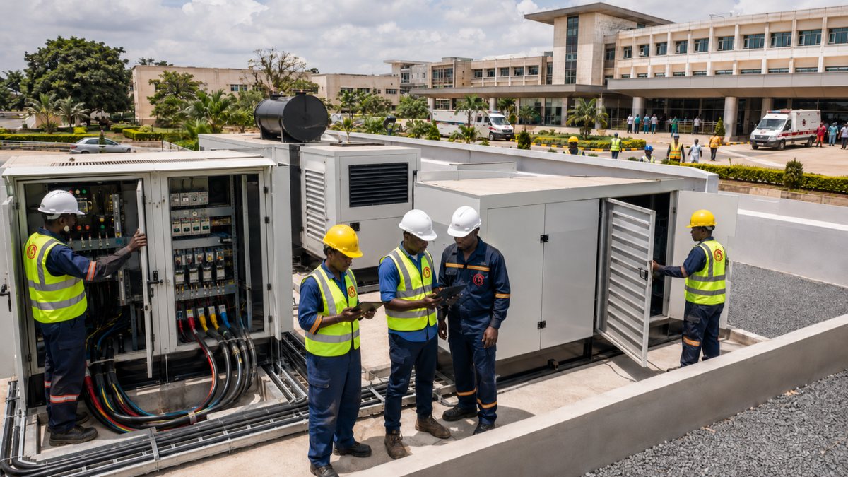 Installation of Standby Power Systems, Tamale Teaching Hospital